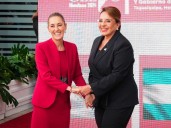 Alistan en Palacio Nacional recepción para presidenta de Honduras; mañana se reunirá con Sheinbaum