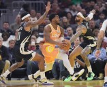 Donovan Mitchell stars as Giannis Antetokounmpo exits with injury in Cavs’ 118