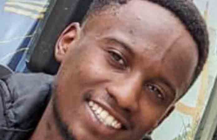 Restos de vueltos son de un joven tanzano