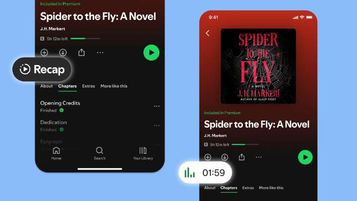 Spotify's New AI-Powered Audiobook Recaps Will Remind You Where You Left Off