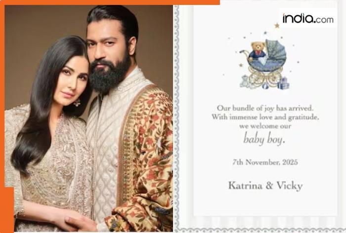 Katrina Kaif, Vicky Kaushal welcome baby boy, says 'Their bundle of joy is here'