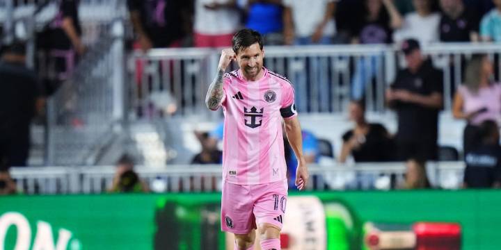 El golazo de Lionel Messi que abrió el marcador para el Inter Miami ante Nashville