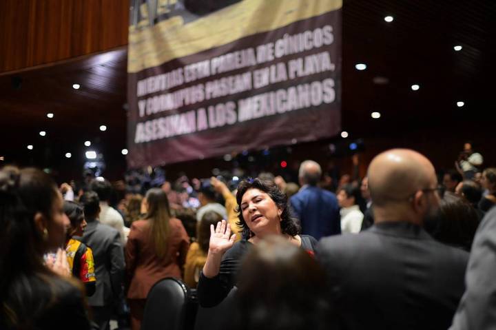 Receso en San Lázaro tras choque entre Morena y la oposición