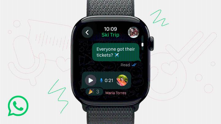 WhatsApp launches long-awaited Apple Watch app