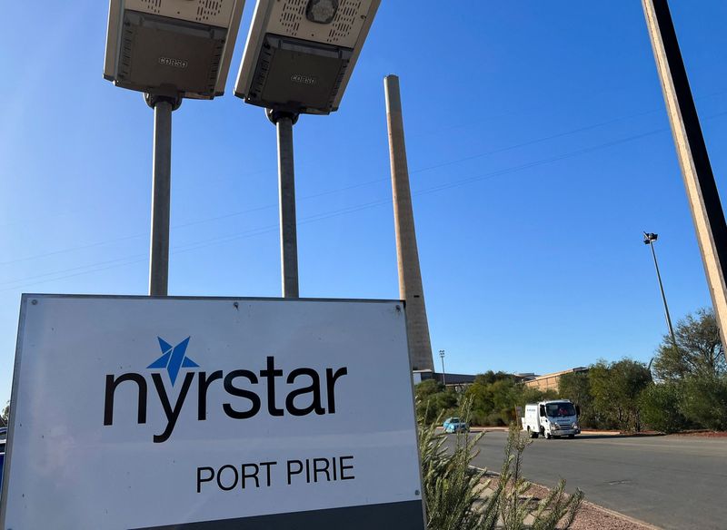 Trafigura's Nyrstar casts first antimony at South Australia plant