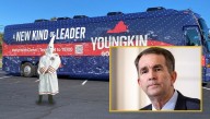 KKK Member Posing By Glenn Youngkin's Bus Turns Out To Be Ralph Northam