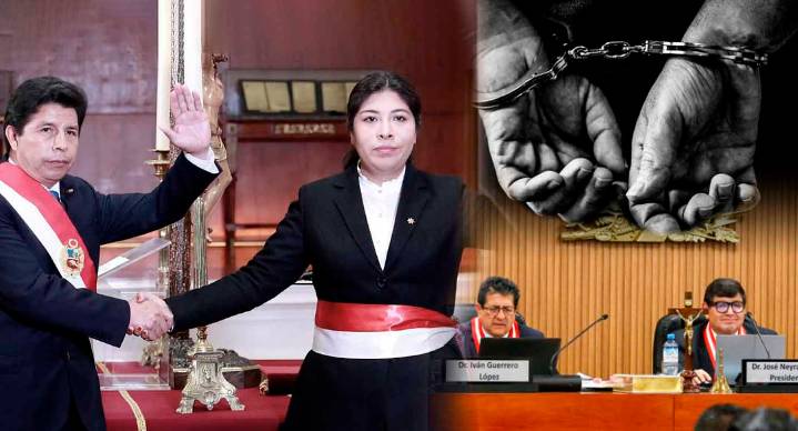 Sentencia histórica en Perú: Condenan a 11 años de prisión a expresidente Pedro Castillo y a Betssy Chávez