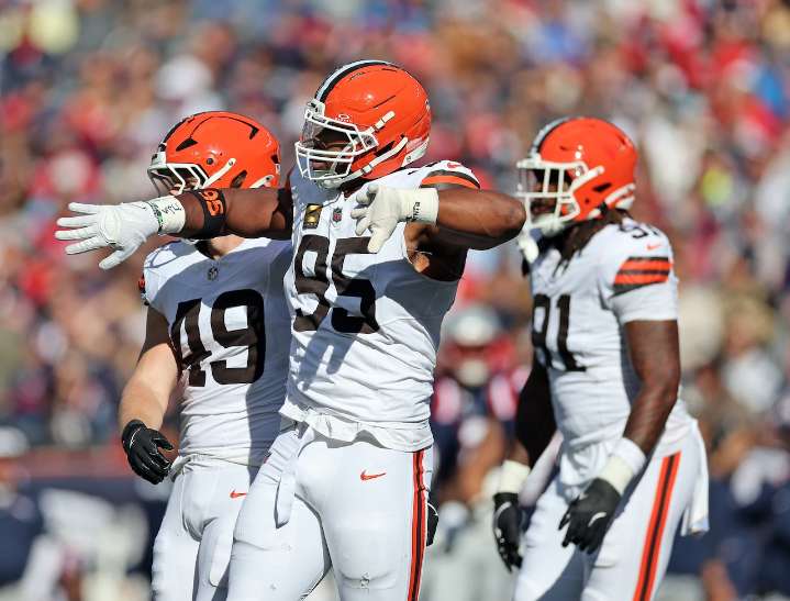 Myles Garrett on slamming his helmet to the ground, no fire sale, and the Browns’ commitment to winning