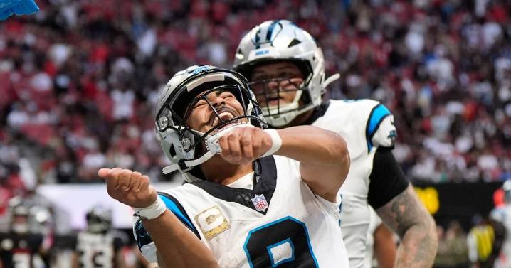 Bryce Young passes for franchise-record 448 yards to lift Panthers to 30