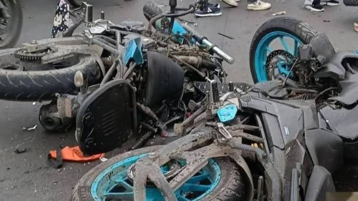 Revelador video del conductor que atropelló y mató a dos motociclistas en Bogotá