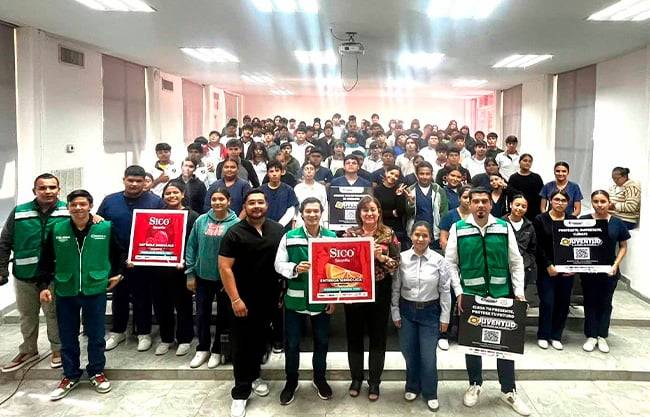 Imparte Icojuve conferencia sobre sexualidad en el CBTIS