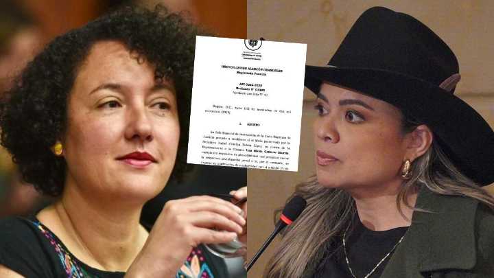 Corte Suprema inadmite denuncia contra Lina M. Garrido por su discurso en la instalación del Congreso y llama la atención a Isabel Zuleta