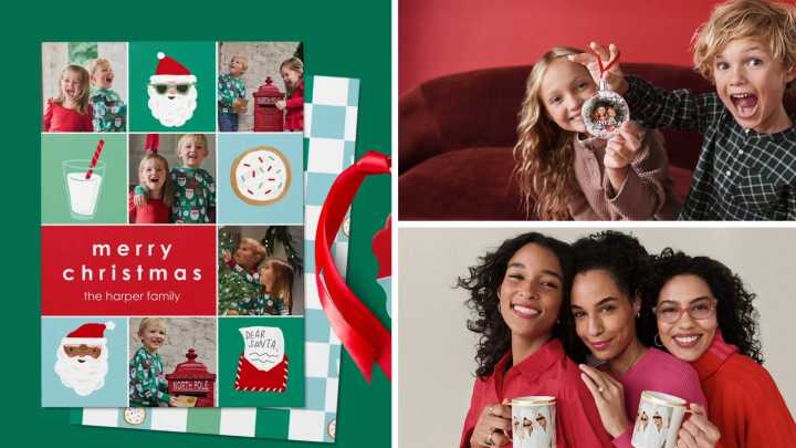 Save up to 50% on Shutterfly holiday cards, photo books and gifts