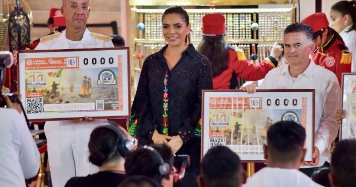 Lotería Nacional celebra en Veracruz 200 años de la Independencia en el mar con el Sorteo Zodiaco Especial