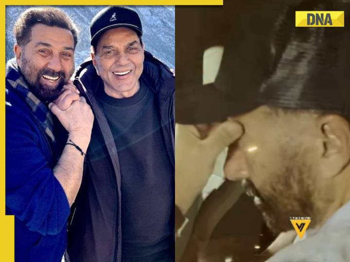 Dharmendra health critical: Sunny Deol arrives at Breach Candy Hospital