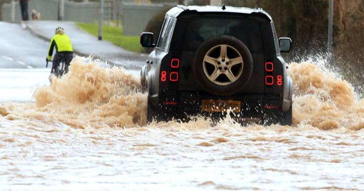 'Danger to life' amber warning issued by Met Office on Gloucestershire border