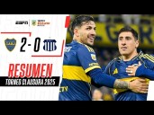 Goles, video y resumen: Boca venció 2-0 a Talleres y avanzó en la Liga Profesional