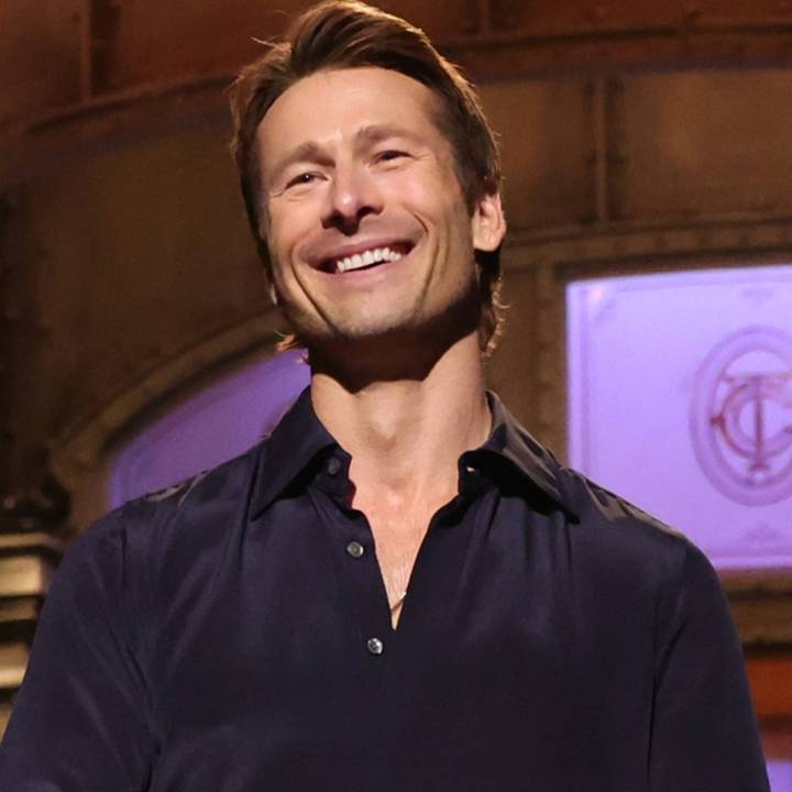 Glen Powell Brings UPS Driver to Saturday Night Live Hosting Debut