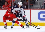 Blue Jackets can’t hold 3-1 lead, fall in overtime to Red Wings