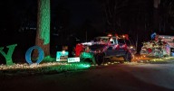 Danville holiday light show shines again with traffic changes, 2 walking evenings