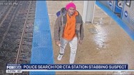 Police search for CTA station stabbing suspect