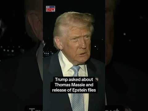 Trump asked about Rep. Massie and Epstein files