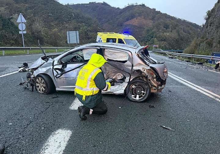 Muere una mujer de 75 años en un accidente de tráfico en Bera