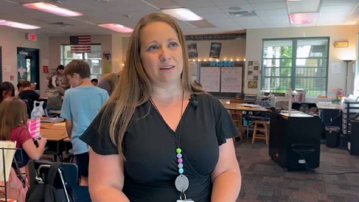 A+ Teacher now teaches at same school she attended