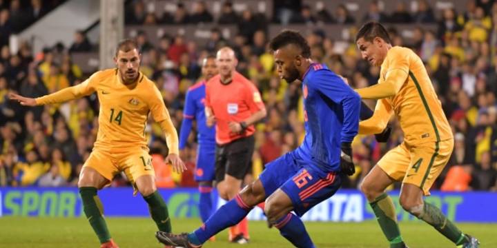 Así está el historial de partidos de la Selección Colombia ante Australia