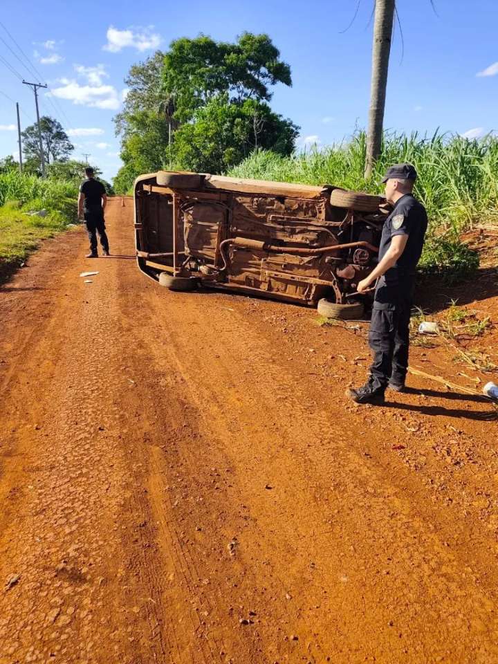 Tragedia en Oberá: manejaba alcoholizado, volcó y murió su hijo de 8 años, otro agoniza  