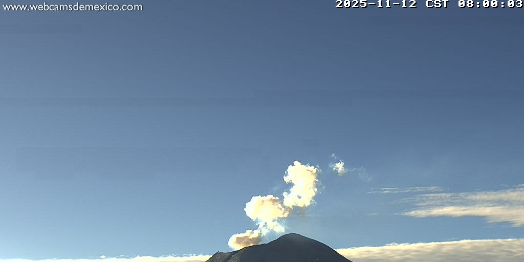 Tiembla el Popocatépetl: se registra sismo volcanotectónico este 12 de noviembre
