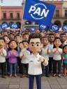 La caricatura que erosiona la imagen del PAN