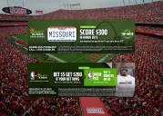 New DraftKings promo code: $300 bonus for Missouri and free League pass!
