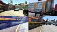 Se descarriló tren en Paseo Tollocan y Comonfort en Toluca