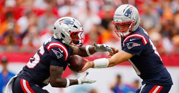 Patriots vs. Jets Tuesday injury report: Rhamondre Stevenson, Terrell Jennings among five limited