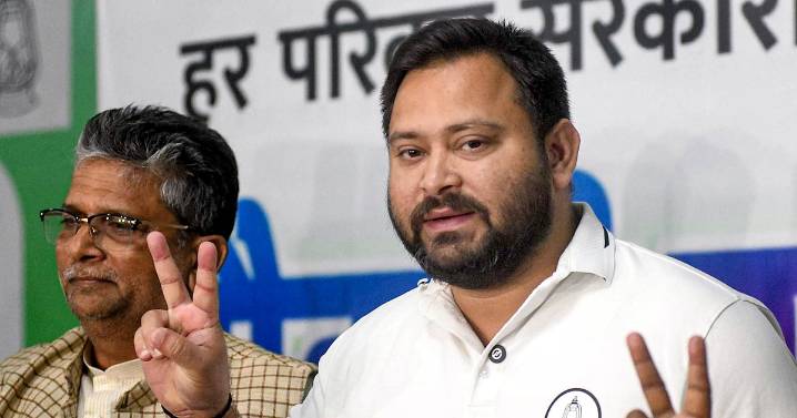 'Amit Shah writes, PMO sends, media runs': Tejashwi rejects exit poll results, says INDIA bloc will sweep Bihar polls