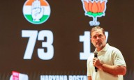 Rahul claims Haryana polls 'stolen', says voter list has 25 lakh fake entries