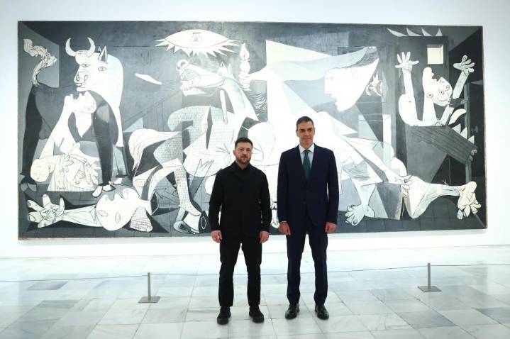 Zelenskyy en España: la poderosa conexión con “Guernica” de Picasso