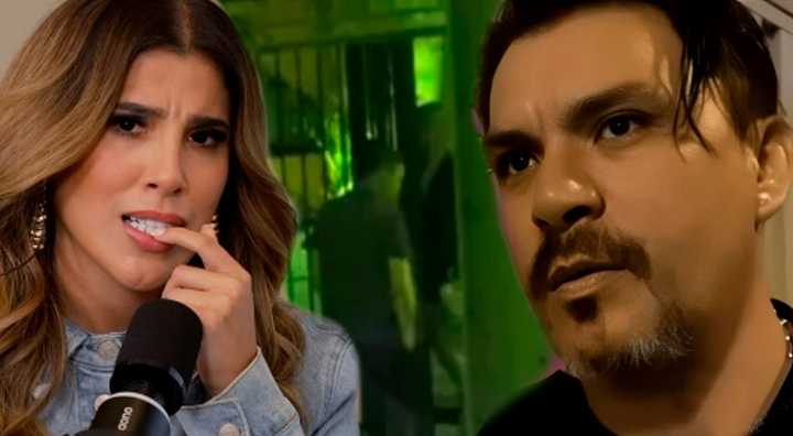 Yahaira Plasencia es ampayada LLORANDO junto a Luis Fernando en su carro previo a PASAR la NOCHE juntos: ¿Confirman romance?