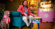 Inside the colourful home of Nottingham's answer to Laurence Llewelyn