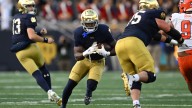 Jeremiyah Love scores 3 TDs as No. 9 Notre Dame overwhelms injury