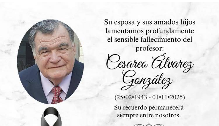 El futbol y deporte mazatleco están de luto por el fallecimiento de Cesáreo Álvarez