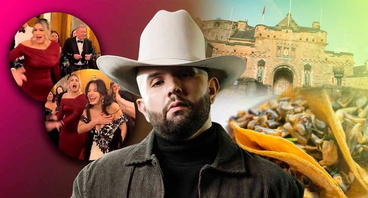 Suena Carin León hasta Escocia: Invitados a fiesta bailan ‘La Boda del Huitlacoche’ en Castillo de Edimburgo (VIDEO)