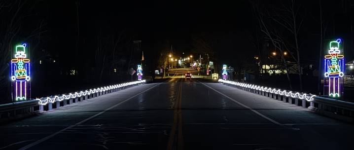 The lights are on for Christmas in the Valley