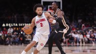 Pistons game ends with Cade Cunningham saving win streak vs Hawks
