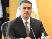 Harfuch recorre Uruapan previo a reunión con alcaldesa Grecia Quiroz