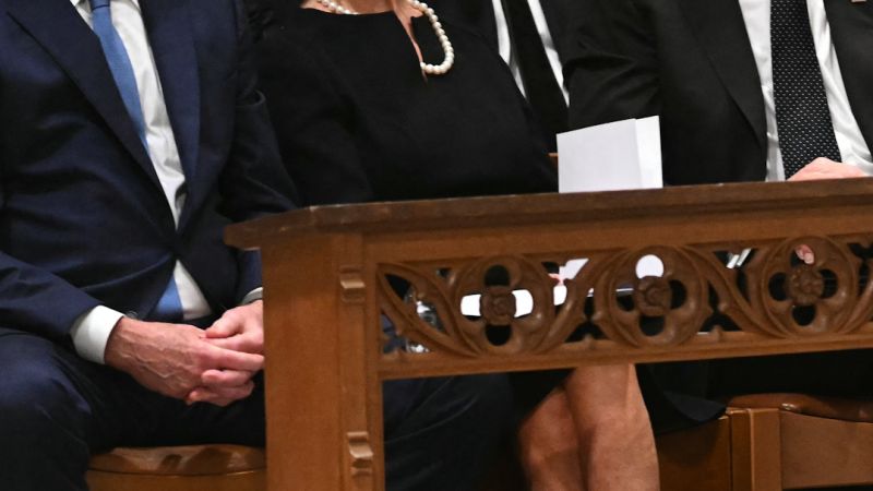 Past vice presidents make rare appearance together at Cheney’s funeral