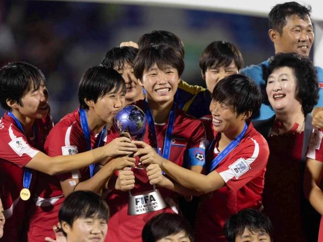 'Joy to beloved motherland': N.Korea football glory fuels propaganda