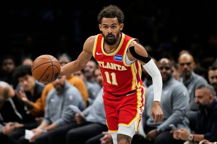 Atlanta Hawks’ Trae Young out at least 4 weeks with sprained medial collateral ligament
