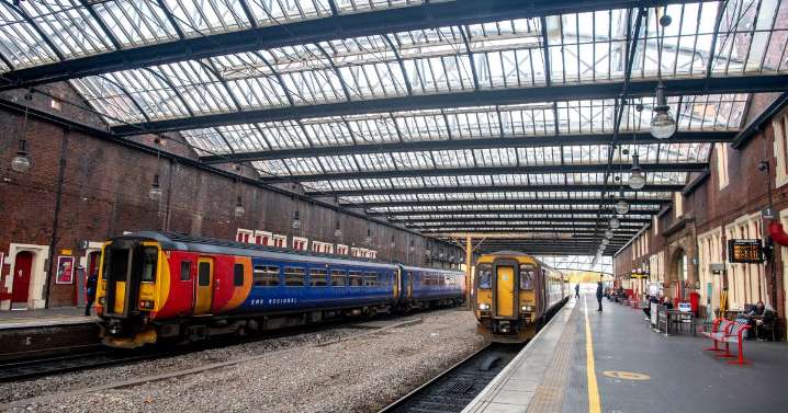 Live updates as 'all lines blocked' and trains cancelled at Stoke Station 